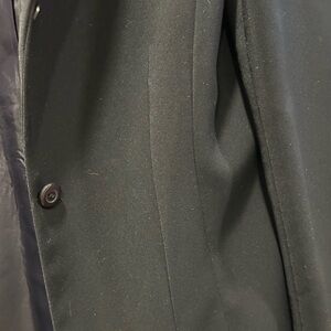 Ladies navy blue tribal blazer